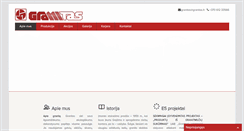 Desktop Screenshot of granitas.lt