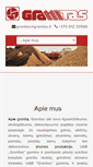 Mobile Screenshot of granitas.lt